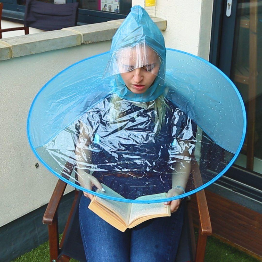 Hands Free Umbrella Hat - Vibeknects