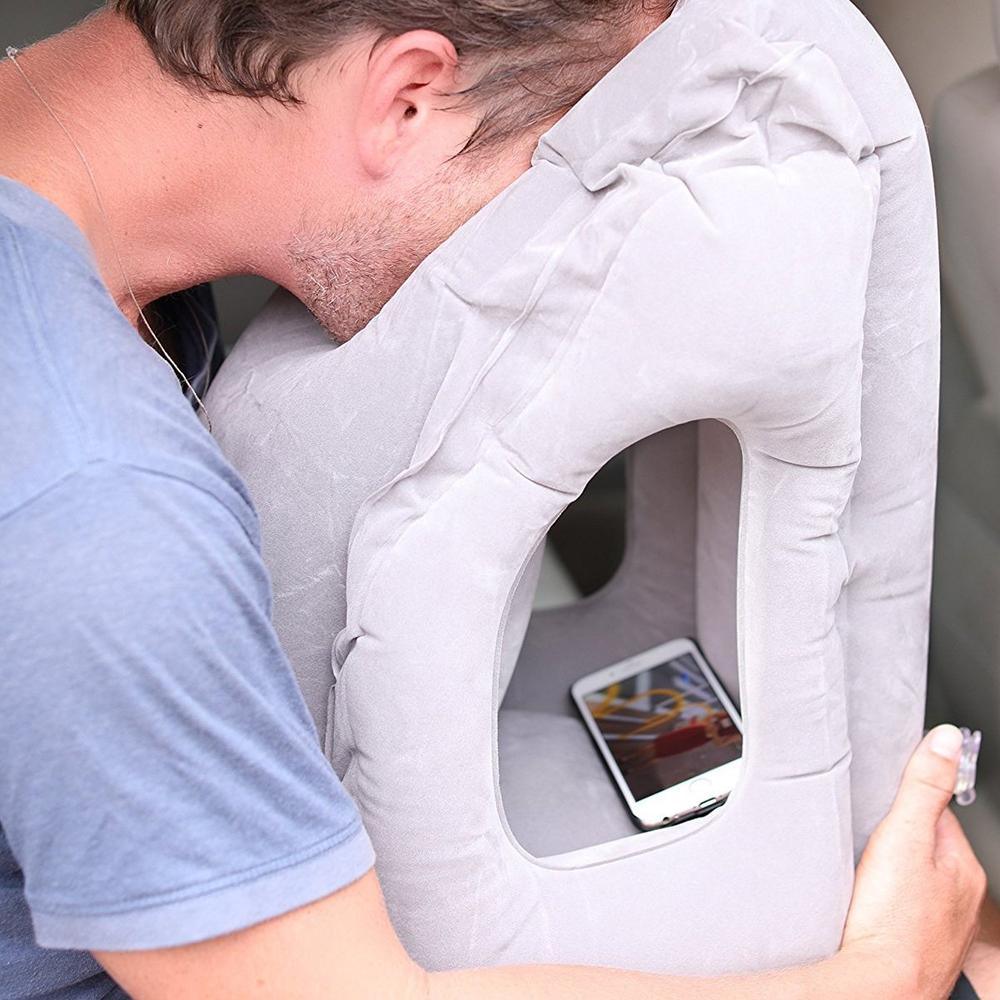 Inflatable Travel Pillow - Vibeknects