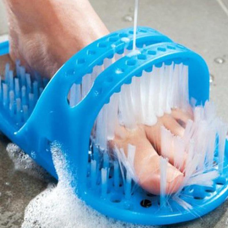 Foot Brush Cleaner Slipper - Vibeknects