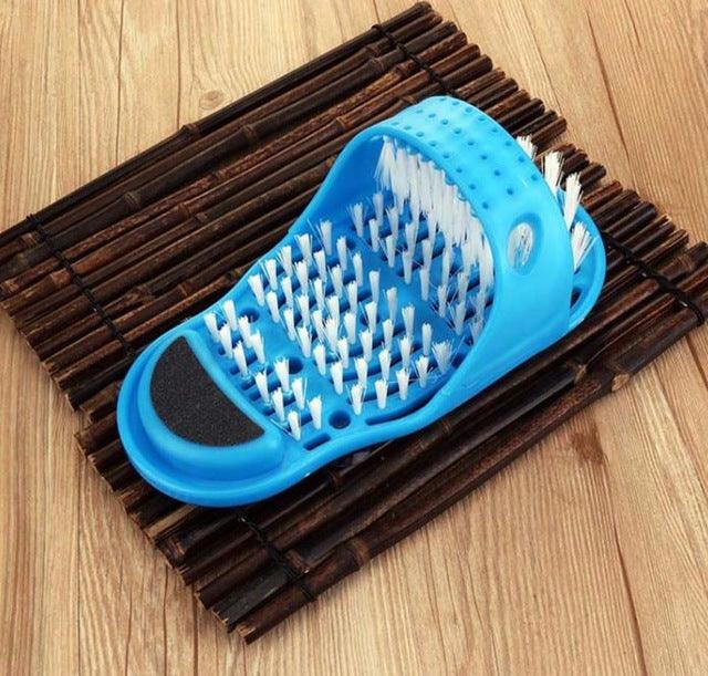 Foot Brush Cleaner Slipper - Vibeknects