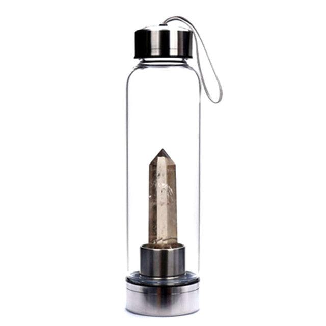 Healing Crystal Water Bottle - Vibeknects