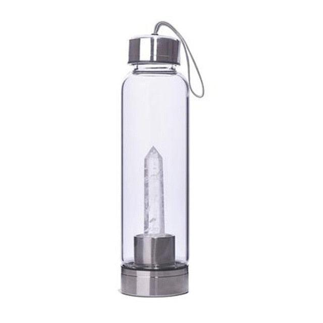 Healing Crystal Water Bottle - Vibeknects